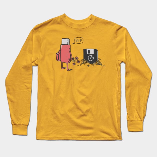 RIP floppy Long Sleeve T-Shirt by gotoup